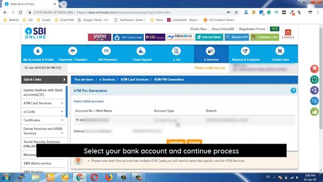 SBI ATM Card PIN Generation Through ATM & Online | SBI ATM PIN Generation Through ATM Card смотреть онлайн