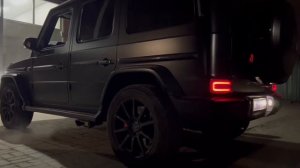 MERCEDES BENZ GELANDEWAGEN G63 AMG W463 exhaust sound сочный выхлоп