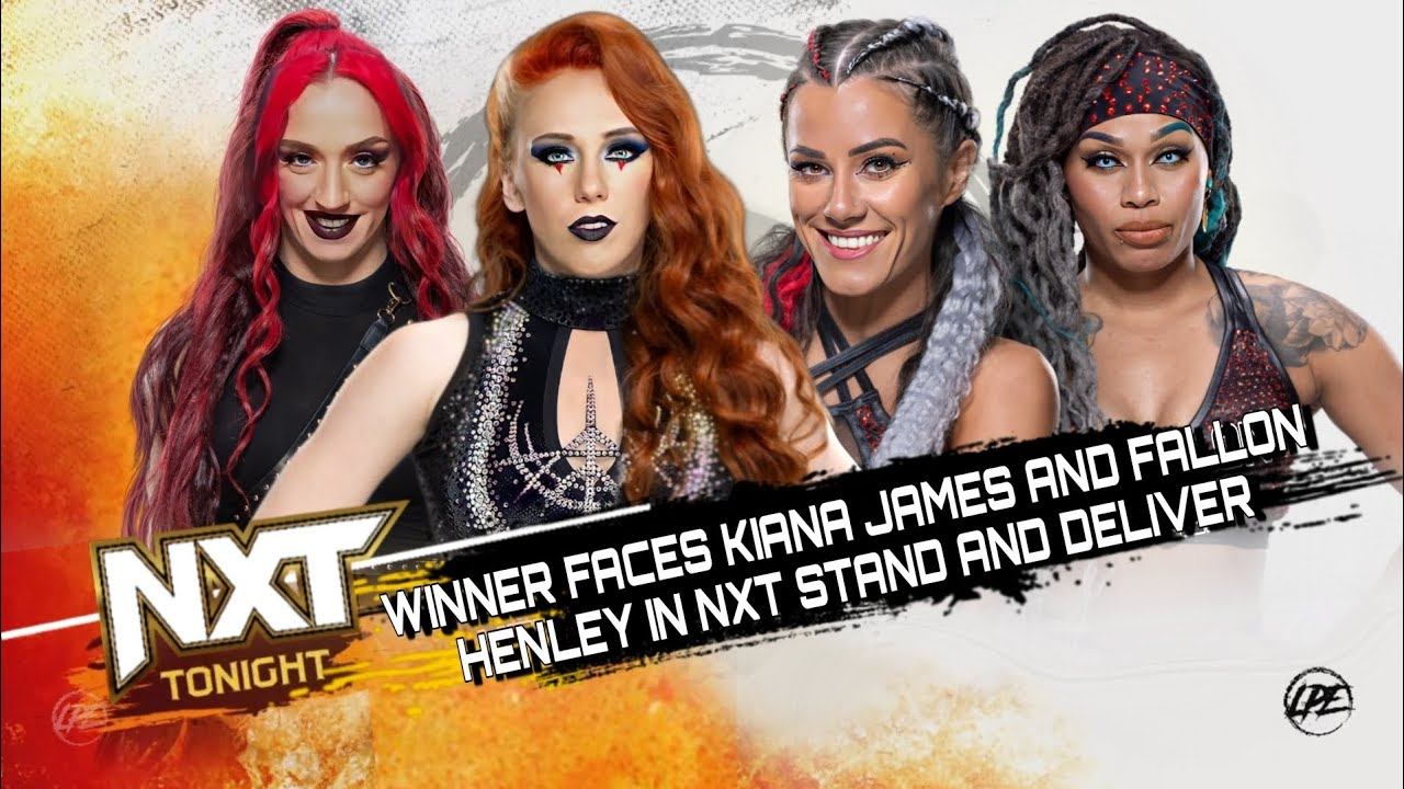 NXT || KAYDEN & KATANA VS ALBA & ISLA || WINNER FACES KIANA AND FALLON IN NXT STAND AND DELIVER || смотреть онлайн