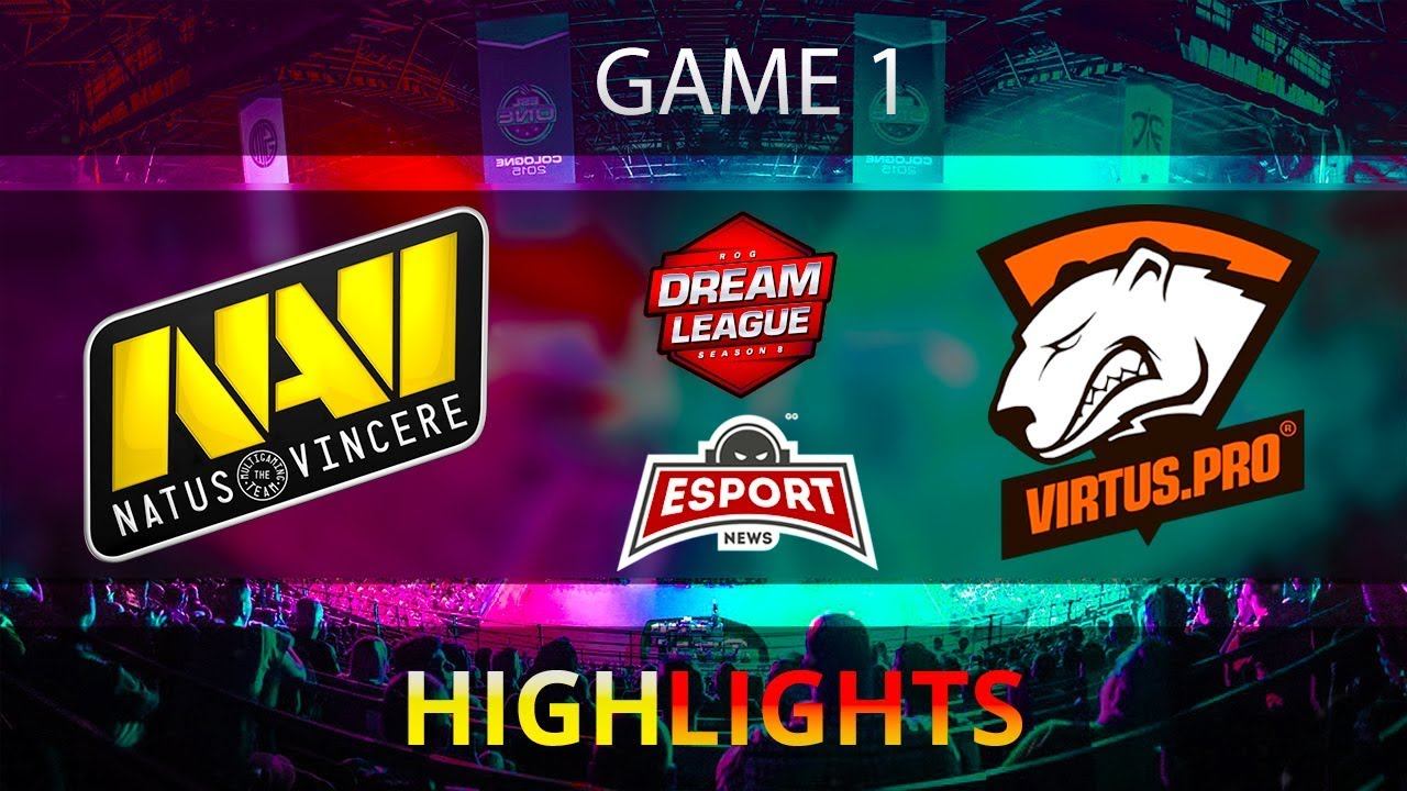 Dota 2: Na’Vi vs Virtus.Pro | DreamLeague 8 | CIS | Game 1 | Highlights | 15.11.2017 смотреть онлайн