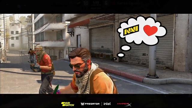 RU map 2 Dust2 Gambit vs NAVI | StarLadder CIS RMR смотреть онлайн