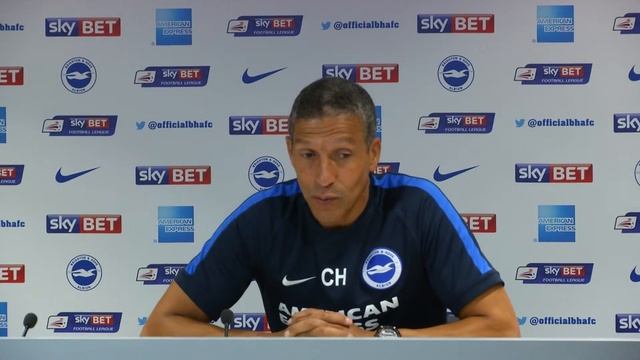 Brighton & Hove Albion boss Chris Hughton speaks on Bobby Zamora injury смотреть онлайн