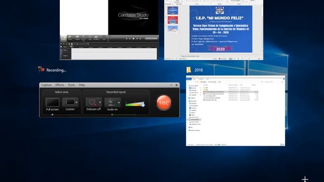 03 Funcionamiento de la Interfaz de Windows 10 5to смотреть онлайн