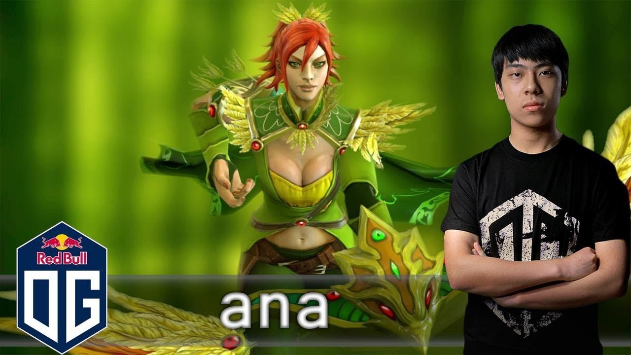 OG.ana Windranger Gameplay - Unranked Match - OG Dota 2. смотреть онлайн