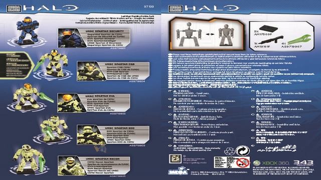 Mega Bloks Instructions | Halo | 97199 | Last Man Standing Zombie Pack смотреть онлайн