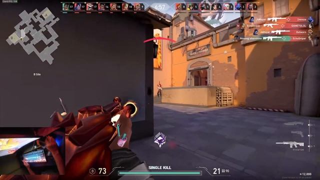 Mode Deathmatch - Aggressive with Singularity Phantom on Valorant смотреть онлайн
