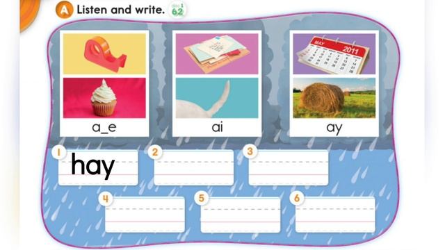 Oxford Phonics World student book level 3 - long vowels - disc 1 - unit 4 - long a - ai ay - story смотреть онлайн