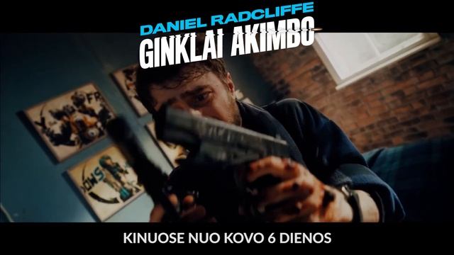 GINKLAI AKIMBO (2020) - veiksmo komedija смотреть онлайн