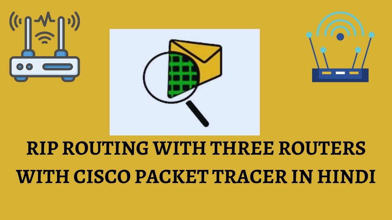 RIP Routing with Three Routers using Cisco Packet Tracer in Hindi | DCN | For BCA|MCA Students смотреть онлайн