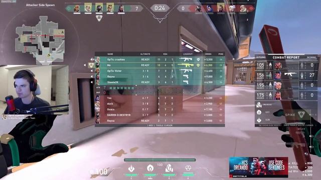 4 PRO PLAYERS IN THE SAME TEAM - SICK VIPER! [ Valorant Pro Replays ] смотреть онлайн