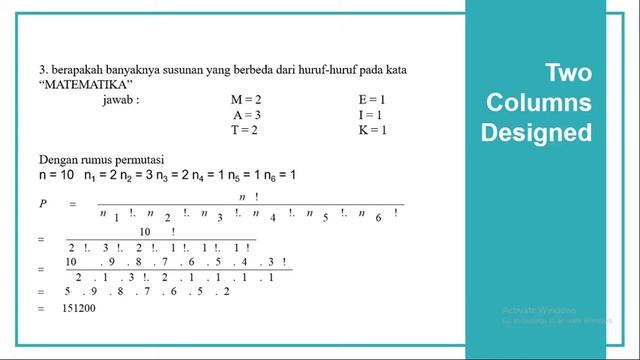 Kombinatorika -Matematika Diskrit- смотреть онлайн