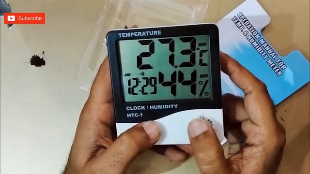 temperature meter | Humidity | Room Thermometer Clock смотреть онлайн
