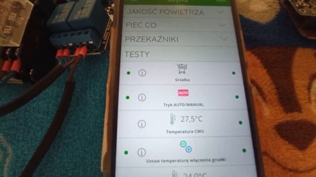 Termostat bojlera, Supla, sterowanie grzałką. смотреть онлайн