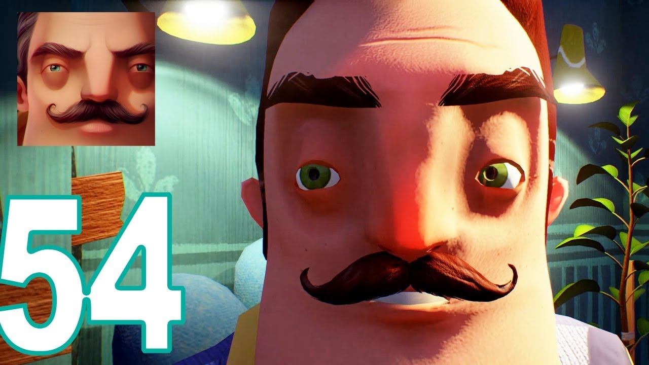 Hello Neighbor - My New Neighbor Zombie? White Face Act 4 Gameplay Walkthrough Part 54 смотреть онлайн