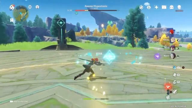Diluc and Albedo Vs Anemo Boss - Genshin Impact смотреть онлайн