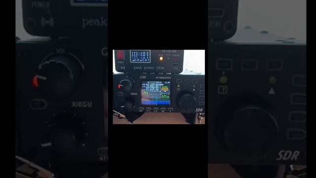 Xiegu G90 QSO PJ4SON DK4ZZ - 8.000 km 20 Watts 2x4.5 Meter Dipol смотреть онлайн