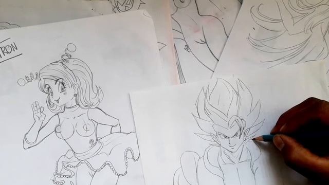 HOW TO DRAW TO GOGETA ALFA STEP TO STEP FOR VERGATRON смотреть онлайн
