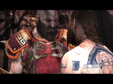 Kratos ONLY USES Ares Armor and Blade of Chaos to Beat BALDUR смотреть онлайн