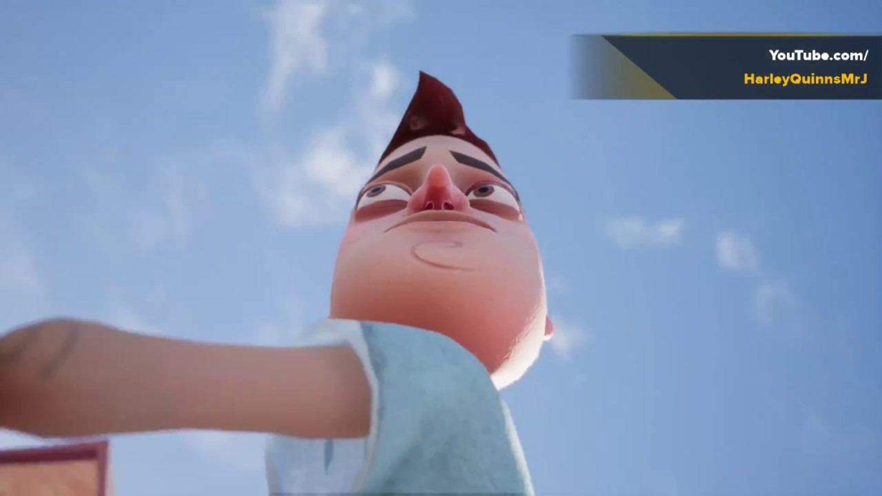 How To Use The Trampoline In Act 2 of Hello Neighbor Act 2 Xbox One Version смотреть онлайн