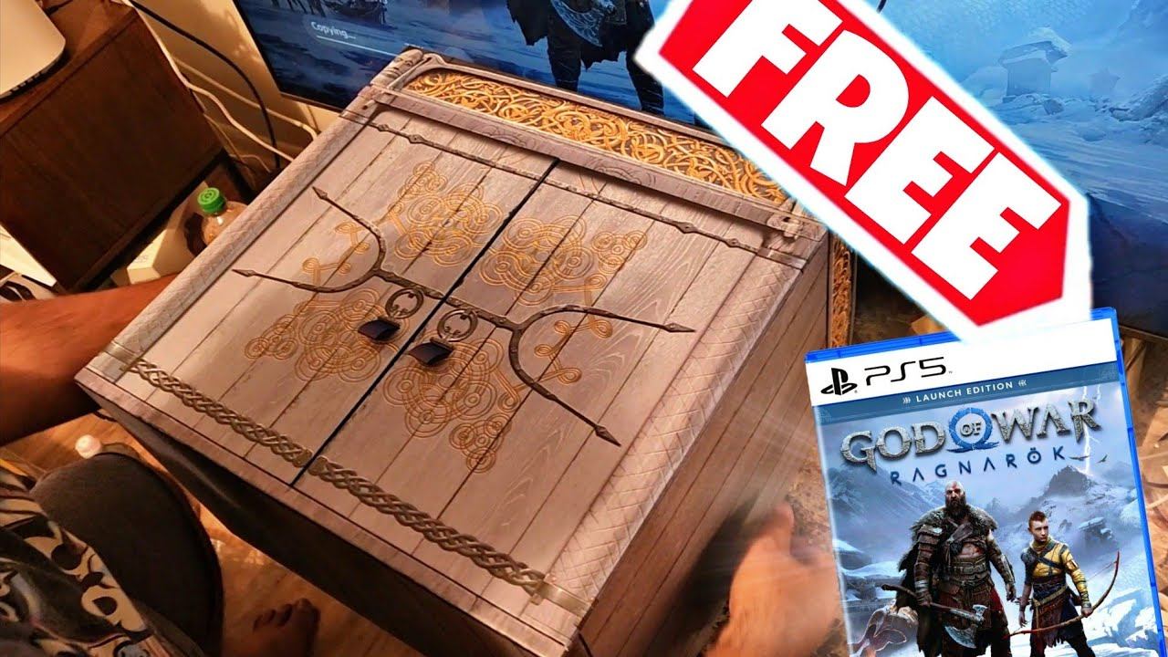 Collector's Edition UNBOXING | God of War Ragnarök GIVEAWAY! смотреть онлайн