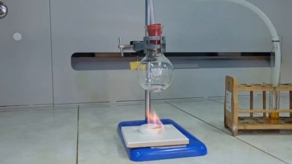 Алкендерге сапалық реакция.Testing Alkenes With Bromine Water