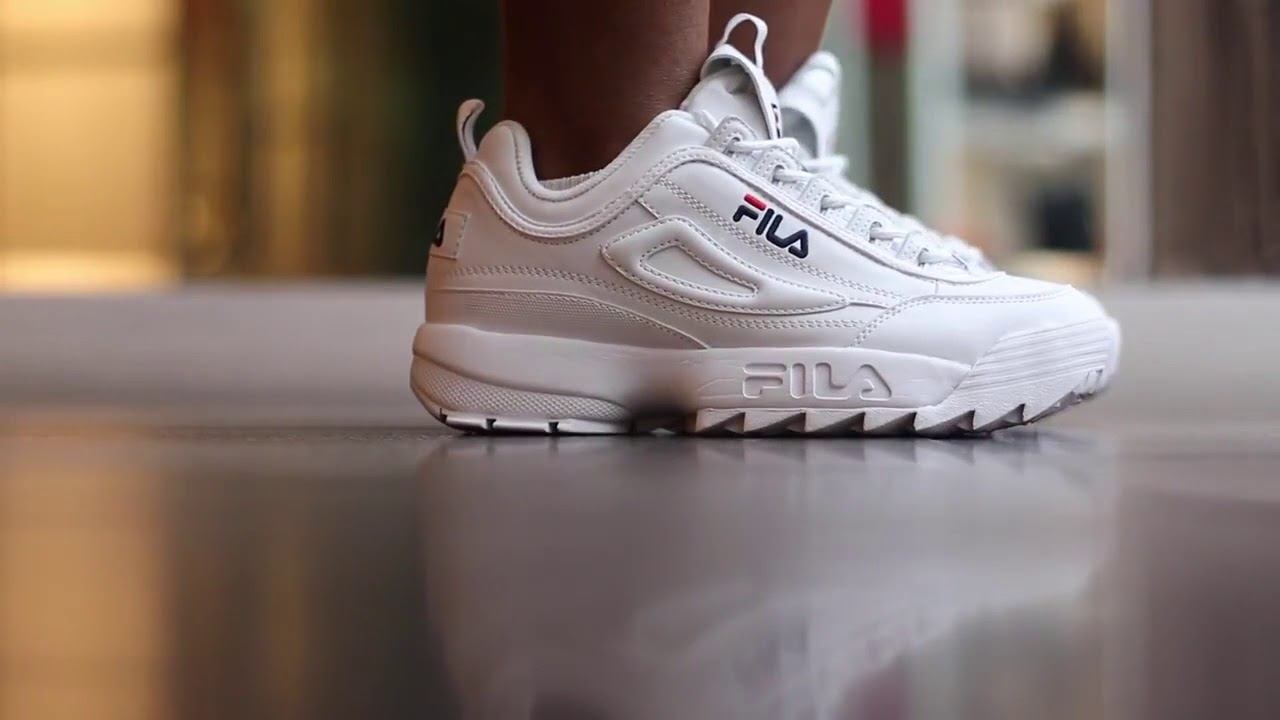 Обзор Fila Disruptor II White от магазина Filadisruptors.ru смотреть онлайн