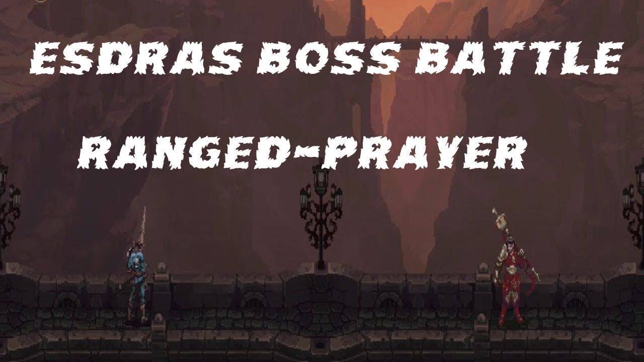 Blasphemous: Esdras of the anointed legion [No Damage] Ranged/prayer only смотреть онлайн