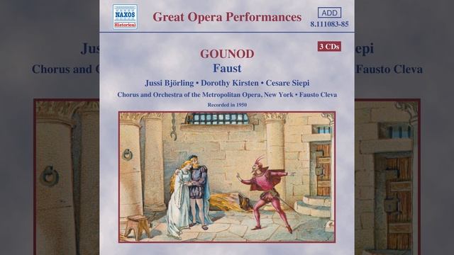 Faust, CG 4: Act I Scene 1: O merveille!... (Faust, Mephistopheles) смотреть онлайн