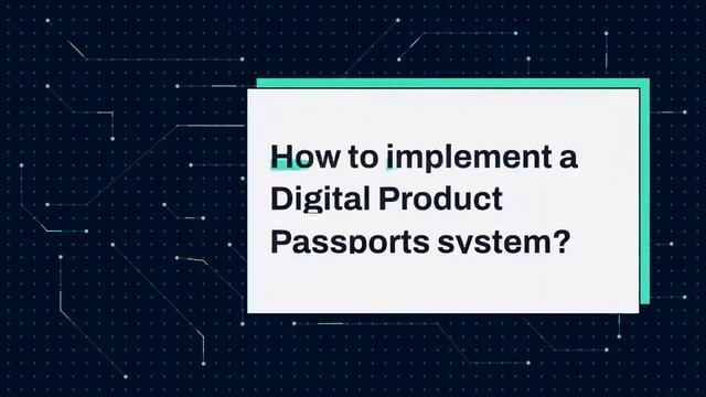 What are Digital Product Passports? смотреть онлайн