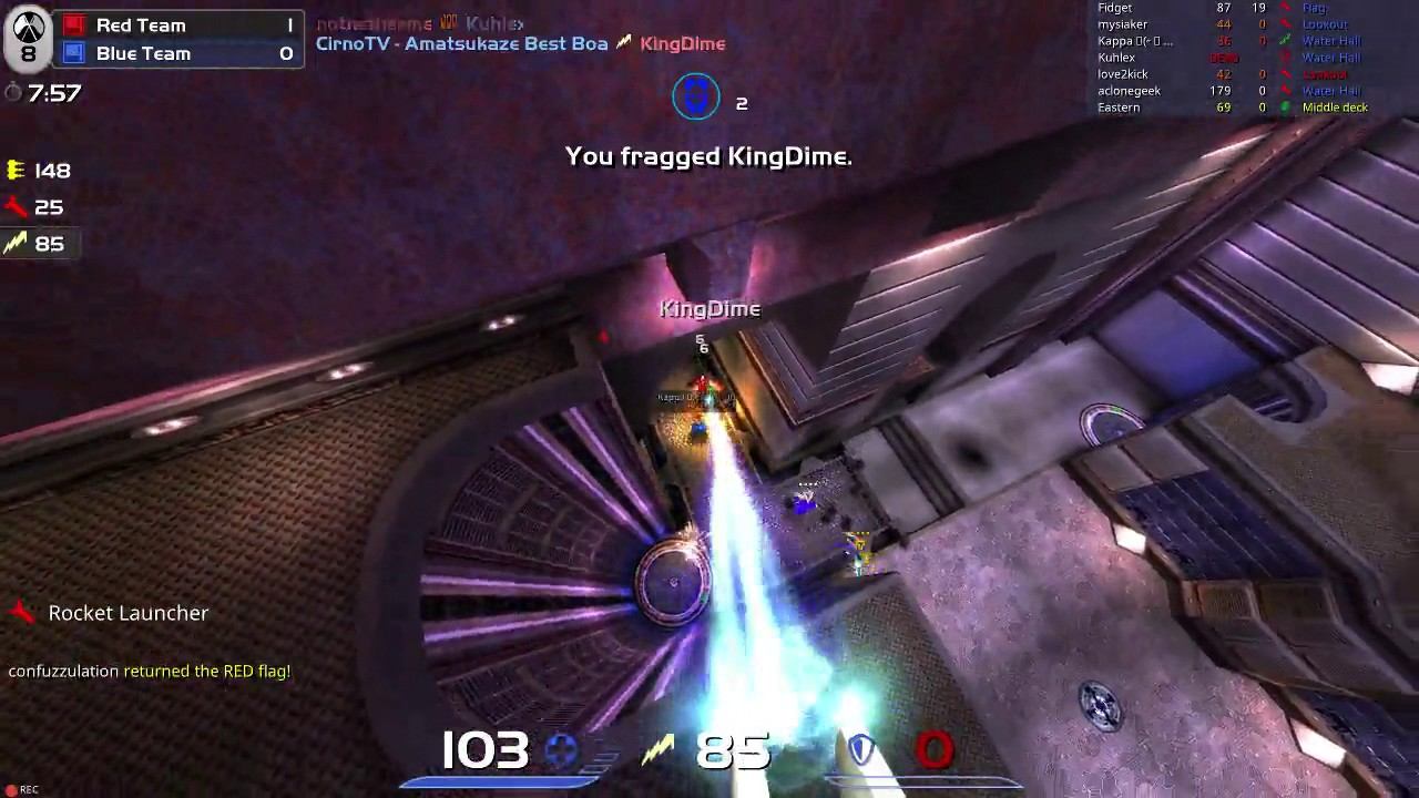 Cirno playing Quake Live смотреть онлайн