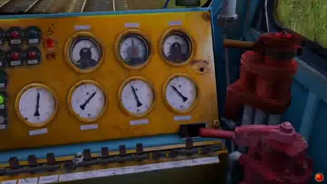 Запуск и управление ВЛ10 Trainz simulator 2009 (2) Часть смотреть онлайн