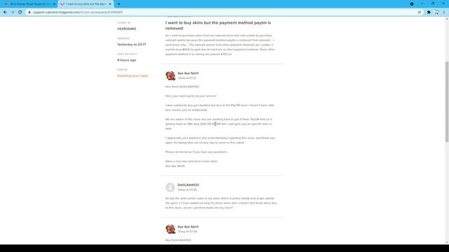 PAYTM REMOVED FROM VALORANT STORE | WHEN WILL IT COME BACK | смотреть онлайн