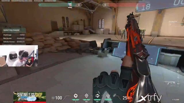 SEN TenZ - New Valorant Crosshair смотреть онлайн