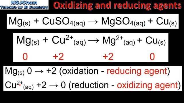 9.1 Oxidizing and reducing agents (SL) смотреть онлайн