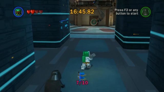 Lego Star Wars: TCS - Ruin of the Jedi - Episode 3 Chapter 5 - CHALLENGE (Blue Minikits) смотреть онлайн