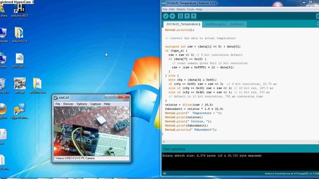 Temperature Sensor - DS18B20 for Arduino смотреть онлайн