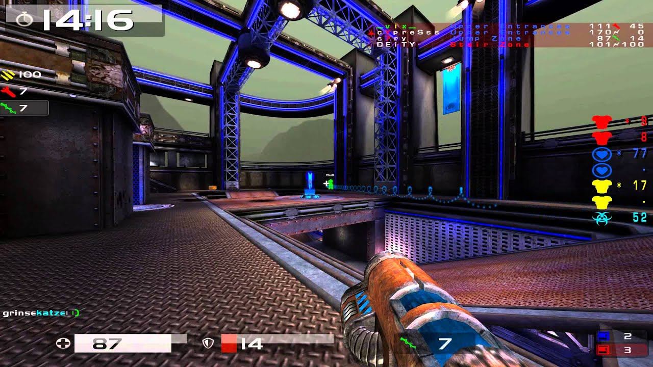 Quake Live: CTF pickup comeback (s7ry POV) смотреть онлайн