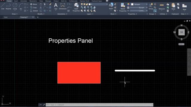AutoCAD 2021 Tutorial: Properties Panel (V)--How to change Transparency properties for your objects смотреть онлайн