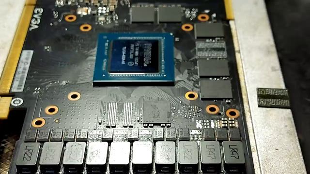 RTX 2080 EVGA - Замена памяти