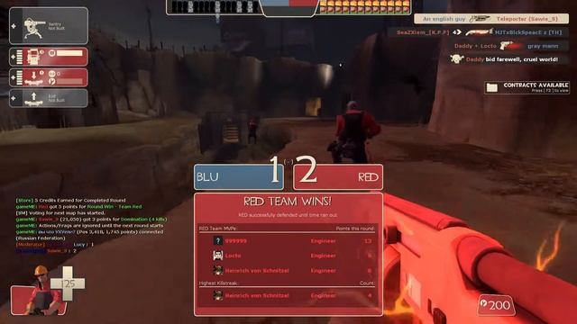 Team Fortress 2. Zombie Survival mod. zs_dustbowl_final1. Rushy Servers. смотреть онлайн