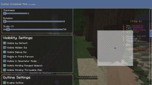 КАК НАСТРОИТЬ ПРИЦЕЛ в МАЙНКРАФТ? | ReallyWorld