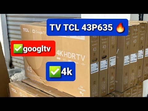 review TV TCL 43p635 4k Google TV مراجعة تلفاز TCL #tv #4k #tcl #android #uhd #hdr10 #review смотреть онлайн