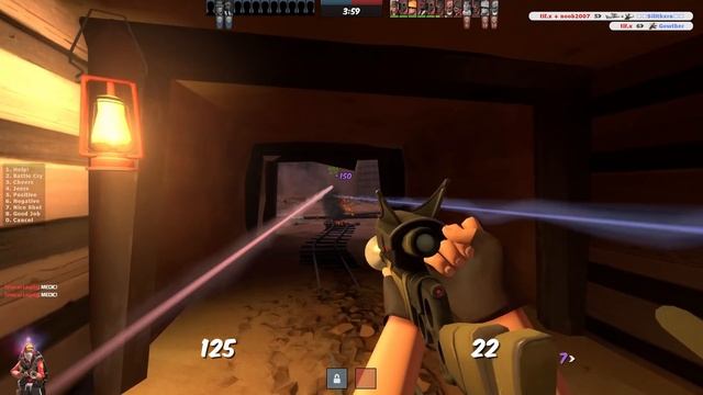 Team Fortress 2: Sniper Gameplay [TF2 Shooting Star] смотреть онлайн