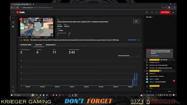 road to diamond with valiant hero vandal #LIVE 12 #valorant #valorantlive смотреть онлайн