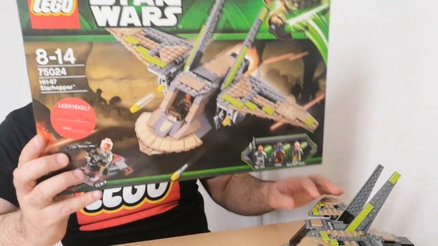 25# Lego Star Wars - 75024 HH-87 Starhopper смотреть онлайн