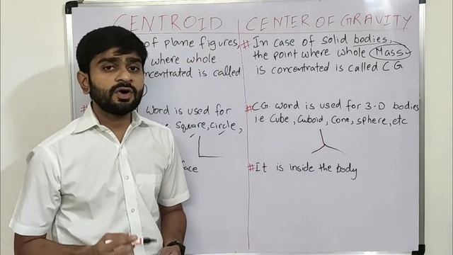Centroid v/s Center of Gravity | Difference | Part 1 смотреть онлайн