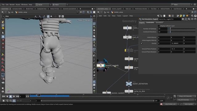 Improve Ragdoll Crowds in Houdini 19 смотреть онлайн