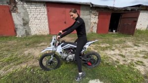 УЧУ ЕЗДИТЬ на ПИТБАЙКЕ SHARMAX MOTORS SPORT145