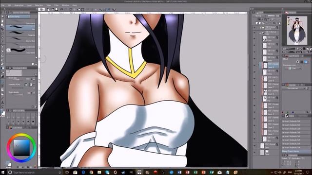 Speed Drawing: Albedo From Overlord смотреть онлайн