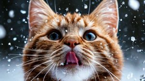 #ЗИМА#СНЕГ#КОТЭ